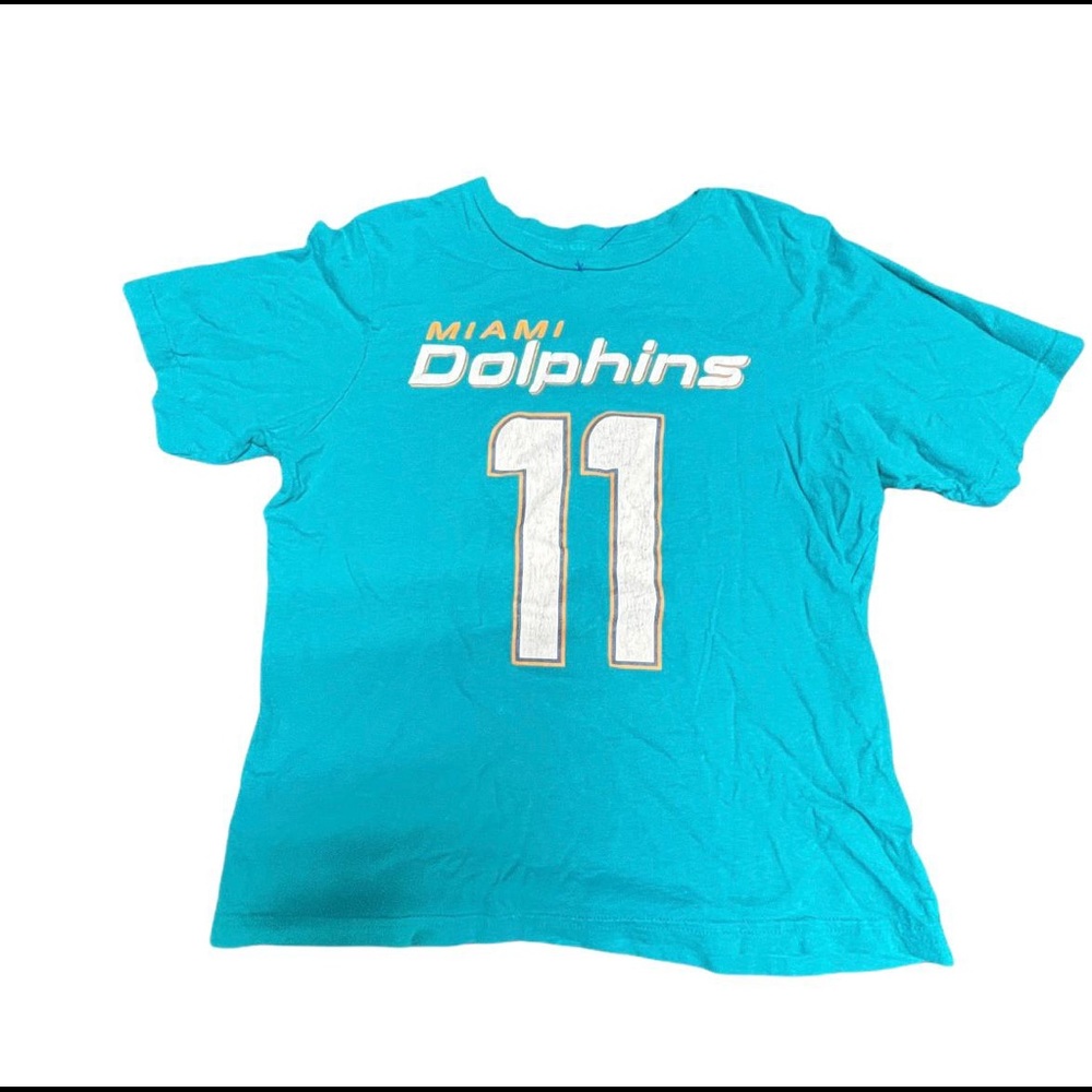 Miami dolphins #11 mens t-shirt